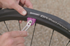 Smart Lever removes even the tightest bicycle tyres easily